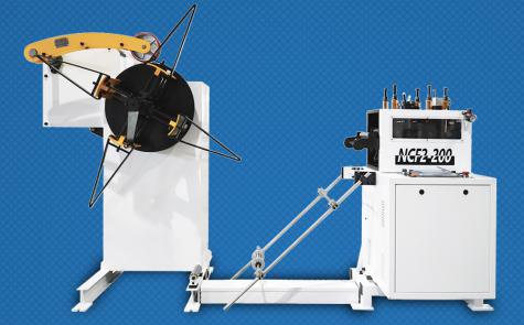 小型薄板沖床三合一送料機